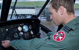 Among those paying tribute to SAR at RAF Valley in Anglesey, were the Royal couple who were based in Wales for three years while The Duke of Cambridge served as a pilot and aircraft Captain
