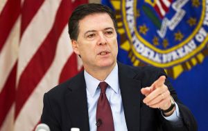 FBI Director James B. Comey issued his own message to the public, asking people to “take a deep breath” and describing the government’s request as quite narrow. 