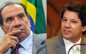 The investigation also involves São Paulo Mayor Fernando Haddad from Rousseff's party and Senator Aloysio Nunes of the opposition PSDB party.