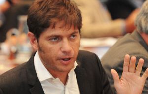 Former Economy Minister Kicillof strongly questioned the preliminary agreement reached with so called holdout or “vulture” funds