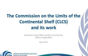 CLCS said “it was not in a position to consider and qualify those parts of the submission that were subject to dispute” and those to Antarctica