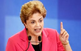 “If there were any doubts about my denunciation that a coup is underway, there can't be now. The coup plotters have a leader and a deputy leader,” Rousseff said