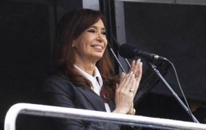 In another part of her message Cristina Fernández referred to the Panama Papers leak that revealed President Macri’s alleged offshore dealings.