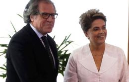 Almagro said OAS has made a detailed analysis of the impeachment process against Dilma, and has concluded that it does not fit within the rules of this process.