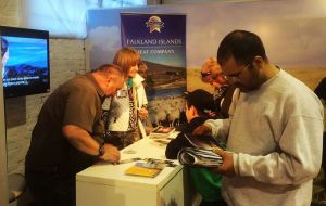 Last year, a group from the Falkland Islands took part in Expo Prado, showcasing the opportunities for tourism and trade