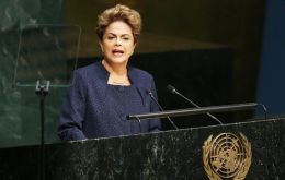Rousseff aides said the populist leader would attend a U.N. event Friday in New York, where she will denounce as illegal the attempt to impeach her.