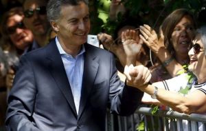 Free-markets proponent Macri took office in December, promptly ditching the trade and currency controls applied by his predecessor Cristina Fernández.