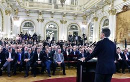 Macri has said measures are needed to jump start Argentina's stagnant economy and end economic distortions that have led to years of high inflation.