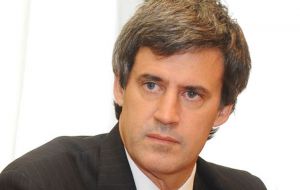 Finance minister Alfonso Prat-Gay who successfully steered negotiations with the holdouts; he believes foreign policy must be guided by trade and financial interests