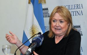 Inaccurate statements from Susan Malcorra in relation to a technical report from a UN committee on Argentina's continental shelf makes the process more difficult.