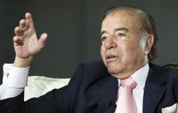 Menem said he believes his son was killed by the Lebanon-based group Hezbollah, which prosecutors also suspect was behind two 1990s bombings in Buenos Aires.