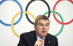 IOC President Thomas Bach said in February that the spread of the mosquito-borne virus across South America would not adversely affect the Games in Rio
