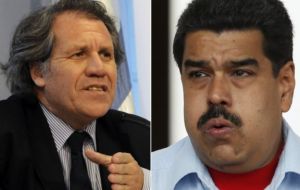 The president accused Almagro of “usurping his functions” by becoming “a supranational power above the OAS Charter and above Venezuela’s Constitution.”