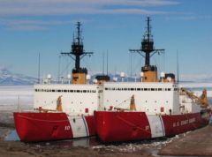 U.S. currently relies on two polar icebreakers, one heavy and one medium vessel. The heavy icebreaker, Polar Star, entered service in 1976
