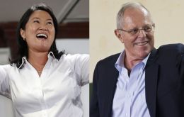 Keiko Fujimori has an insignificant lead (statistical tie) over her rival, Pedro Pablo Kuczynski, ahead of the Sunday run-off vote