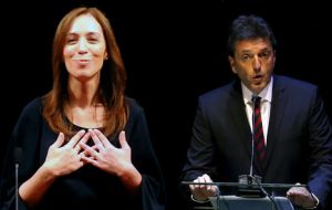 Macri, Buenos Aires province Maria Eugenia Vidal and opposition leader Sergio Massa, are the politicians rated with the best image 