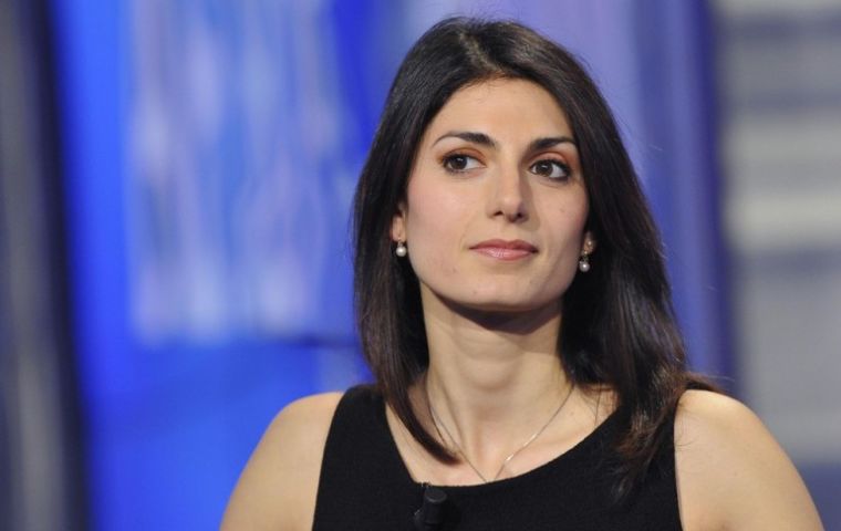 Raggi had campaigned on ending corruption in the Italian capital and reversing the trend of severely failing public services across Rome.