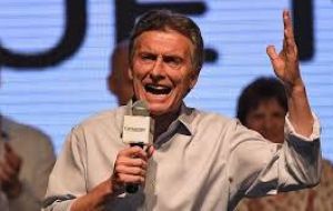 President Macri took office in December and quickly dismantled heavy economic controls, implemented by his predecessor, two-term leader Cristina Fernandez.