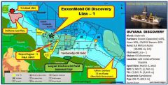 The Liza field could turn out to be the largest oil discovery reported in two years and the companies say that it could cost US$18 billion to develop. 