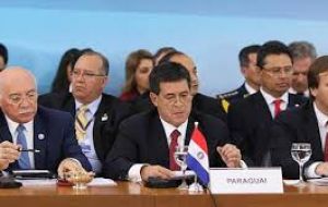 Paraguay objected that the Mercosur chair could not be handed to a country that lacks the needed internal peace and democratic guarantees  