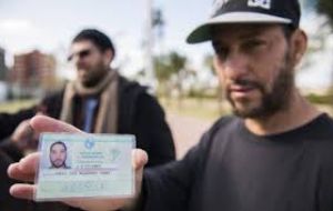 The ex Guantanamo were given temporary Uruguayan ID documents to travel in the region  