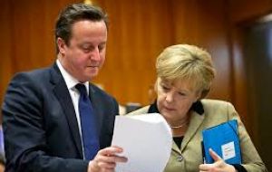 Mrs. Merkel was a strong ally in David Cameron's unsuccessful bid to renegotiate the UK's membership as part of his goal of remaining in a “reformed Europe”