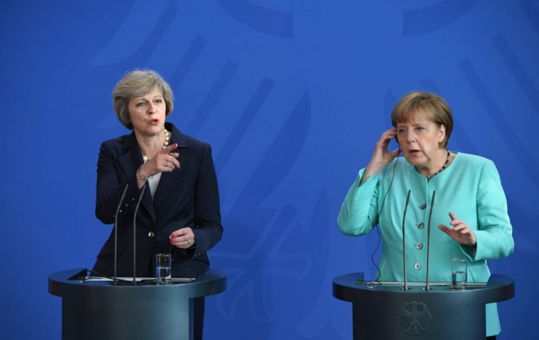 PM May said UK was in no rush to trigger the exit process, which  although “this would not please everyone” it was right to hold off until the UK “objectives were clear”. 