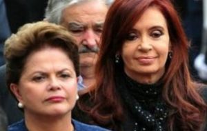 The friends of Lugo, (Cristina Fernandez, Dilma Rousseff and Jose Mujica) are no longer in a position to support populist leaders such as Maduro