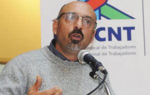 “Pit-Cnt considers that Chile´s labor legislation is far inferior to that of Uruguay” warns Pit-Cnt chairman Marcelo Abdala