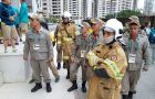 The Australian building was evacuated Friday after a fire in the basement, which was likely started by a cigarette.