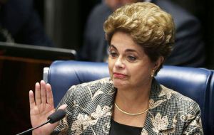 Rousseff has argued that budget maneuvers were common practice under previous administrations and has slammed the impeachment drive as an attempted coup.