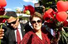 The ex president said she wants to be close to her daughter and grandchildren in Porto Alegre, and ruled out any involvement in electoral politics in the near future