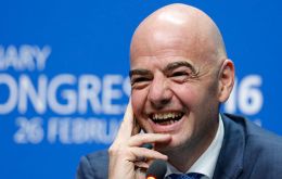 Infantino also gets a car and lodgings paid during his term of office and “expenses in accordance with FIFA’s expenses regulations ($2,000 per month)”