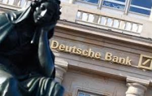 The claim against Deutsche, which is likely to be negotiated for several months, far outstrips investor expectations. 