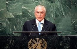 The Brazilian president said that the impeachment took place “with the most absolute respect of the constitutional order.”