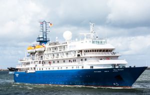 Sulivan Shipping expects the arrival of the first cruise ship passengers on next Saturday’s flight, to board the M/V Sea Spirit. 