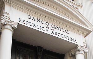 Foreign reserves rose to US$40.6 billion, the Argentine Central Bank reported, their first time above the US$40 billion mark since April 2013. 