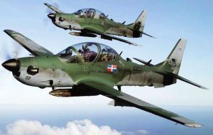 It paid US$3.52m to secure a contract for eight Super Tucano light attack airplanes to the Dominican Republic air force.
