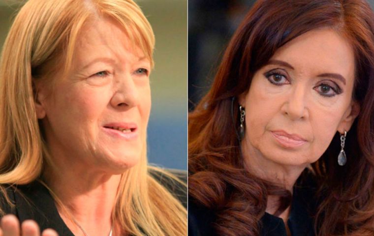 The case sponsored by lawmaker Margarita Stolbizer against Cristina Fernandez and her two children, Maximo and Florencia for alleged illicit enrichment 