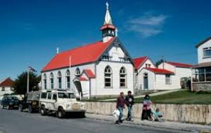 St Marys Catholic Church in Stanley, capital of the Falkland Islands