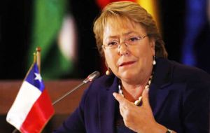 Chile's Bachelet has no doubts about her support for Hillary. “We have developed a good friendship” and she is a very capable, intelligent and committed woman