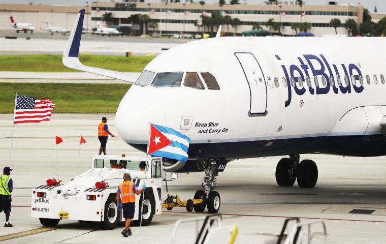 Flying to Cuba gets easier as opposed to what happens in NYC
