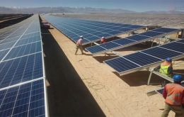 The El Romero Solar plant in Chile features 776,000 photovoltaic modules. 