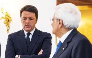 In a decision widely expected, president Sergio Mattarella told Renzi ”to delay his resignation until that task (of the budget law) is completed.”