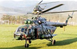 Peru's military helicopters will get their spare parts straight from their Russian manufacturer