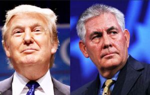 Trump downplayed Tillerson's lack of government work and called him “a forceful and clear-eyed advocate for America's vital national interests.” 
