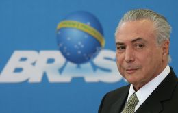 “We are taking measures to pull the economy out of the recession,” Temer said in a briefing flanked by the head of the Senate and the Lower House. 