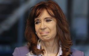 Cristina Fernandez also had her assets frozen by Judge Ercolini.