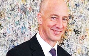 UK ambassador in Argentina, Mark Kent 