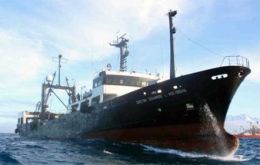 Argentina's “Dr. Eduardo L. Holmberg” research vessel left for a second cruise 